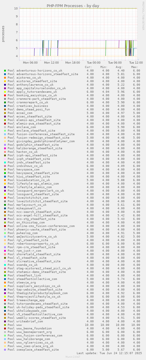 PHP-FPM Processes